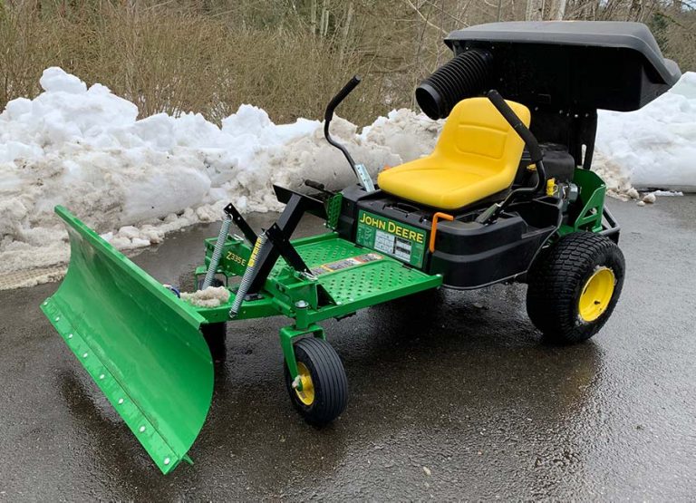 zeroturnsnowhome6 Zero Turn Snow Plows